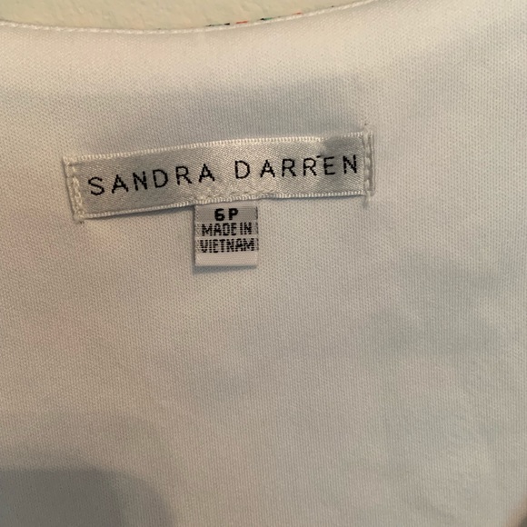 Sandra Darren long sleeve boho groovy shift dress - Picture 4 of 8